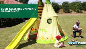 Come allestire un picnic in giardino?