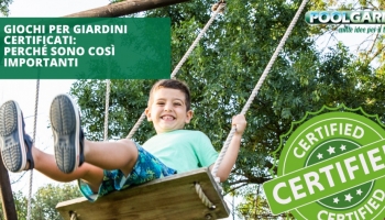 Giochi per parchi e giardini certificati: perché sono così importanti