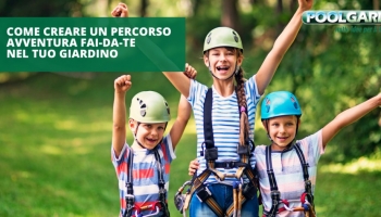 Come creare un percorso avventura fai-da-te nel tuo giardino
