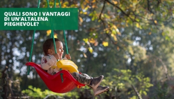 Perché scegliere un'altalena pieghevole da giardino?
